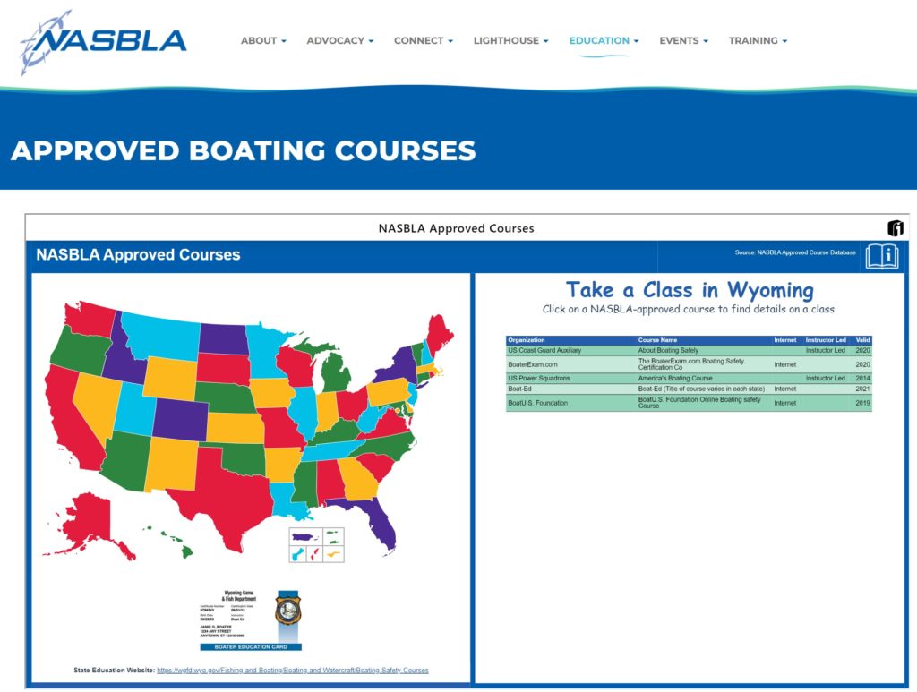 NASBLA Boater Safety Course