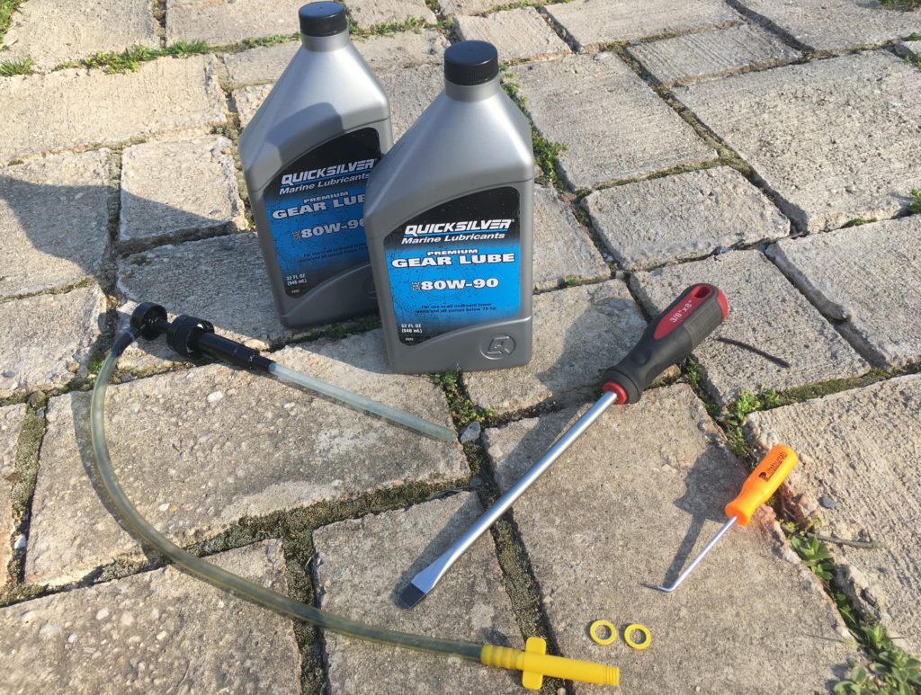 Outdrive Oil Change Required Tools