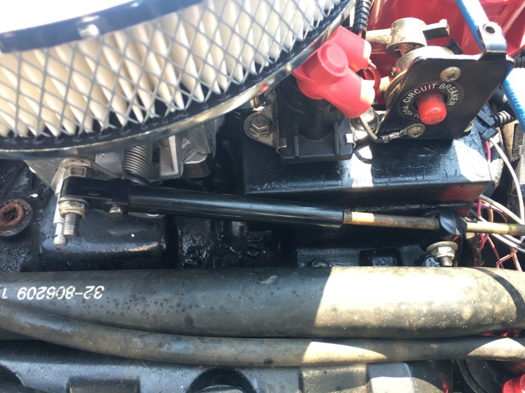 EFI Swap Throttle Cable Mount